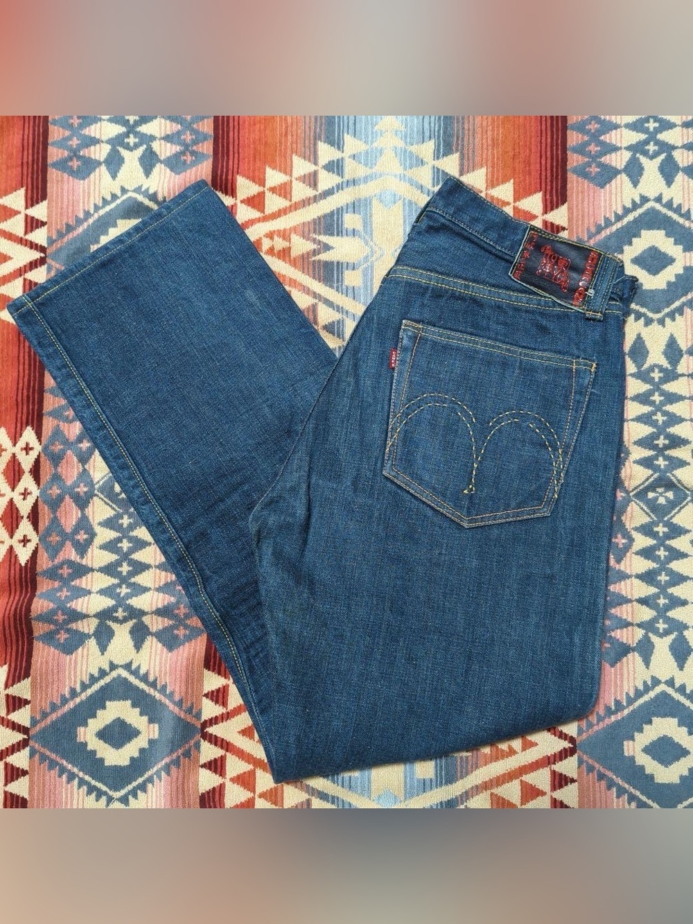 Sugar Cane Awa-Ai indigo Denim SC1947